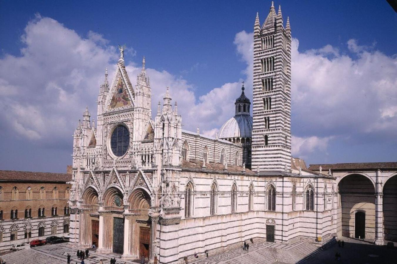 Loft Vicolo Di Vallepiatta 2 Min Piazza Del Campo Con Parcheggio Siena Exteriér fotografie